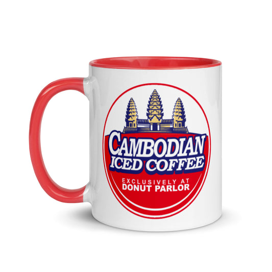 Cambodian Coffee Mug Red