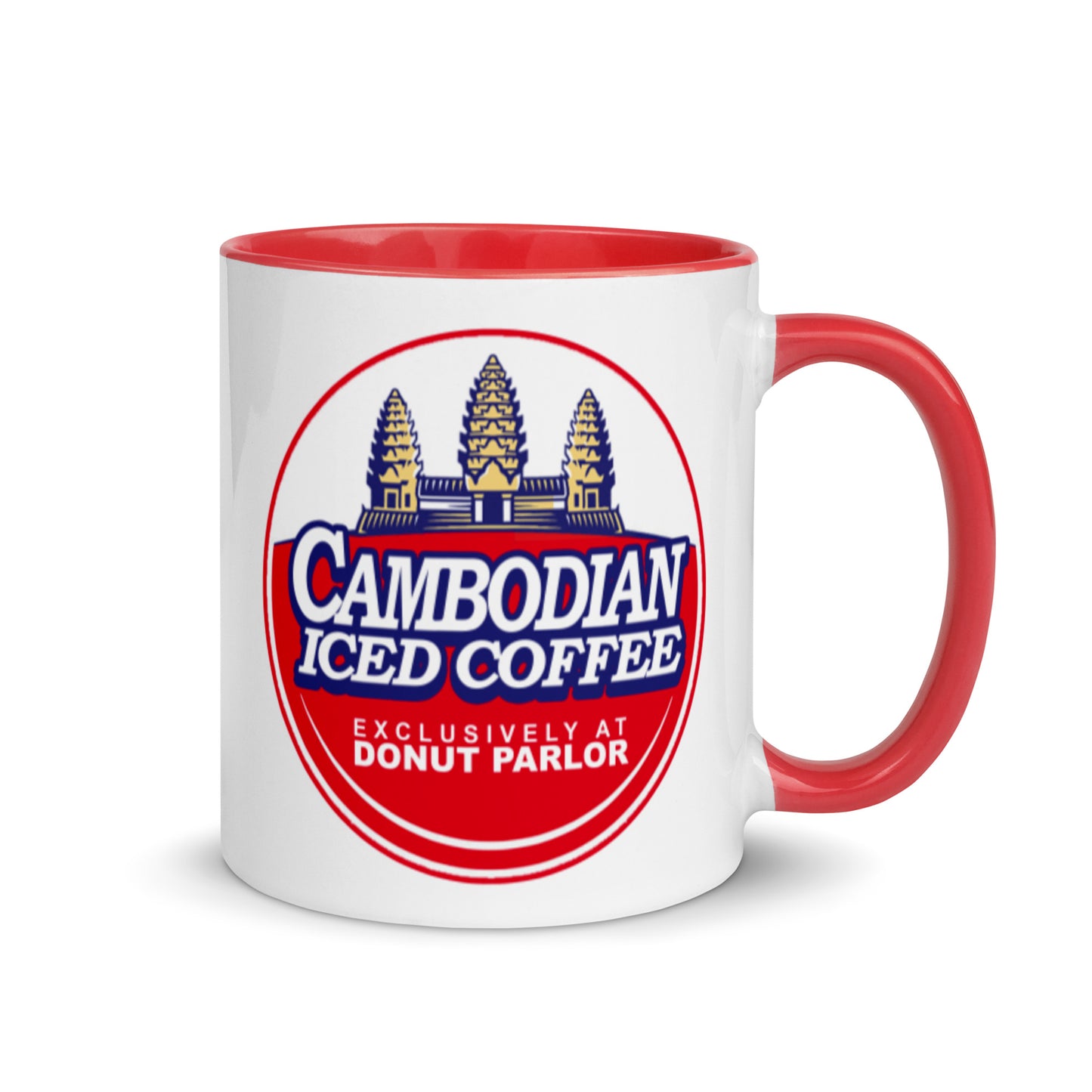 Cambodian Coffee Mug Red